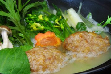 会津地鶏味噌鍋