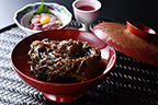 会津東山温泉　向瀧　鯉の甘煮